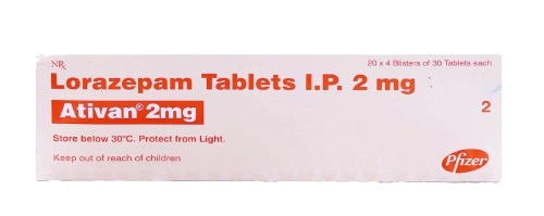 Lorazepam 2MG Tablets (Pfizer)