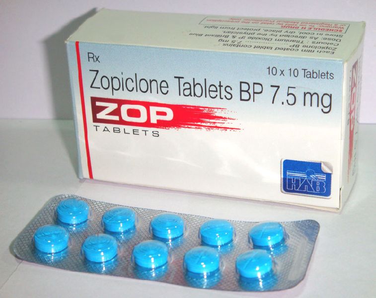 Zopiclone 7.5mg (Blue)